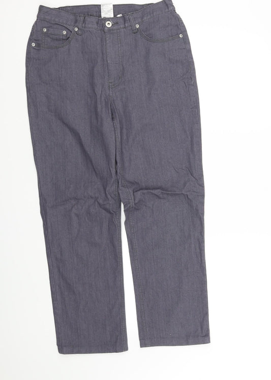 pre worn Womens Blue   Trousers  Size 12 L29.5 in