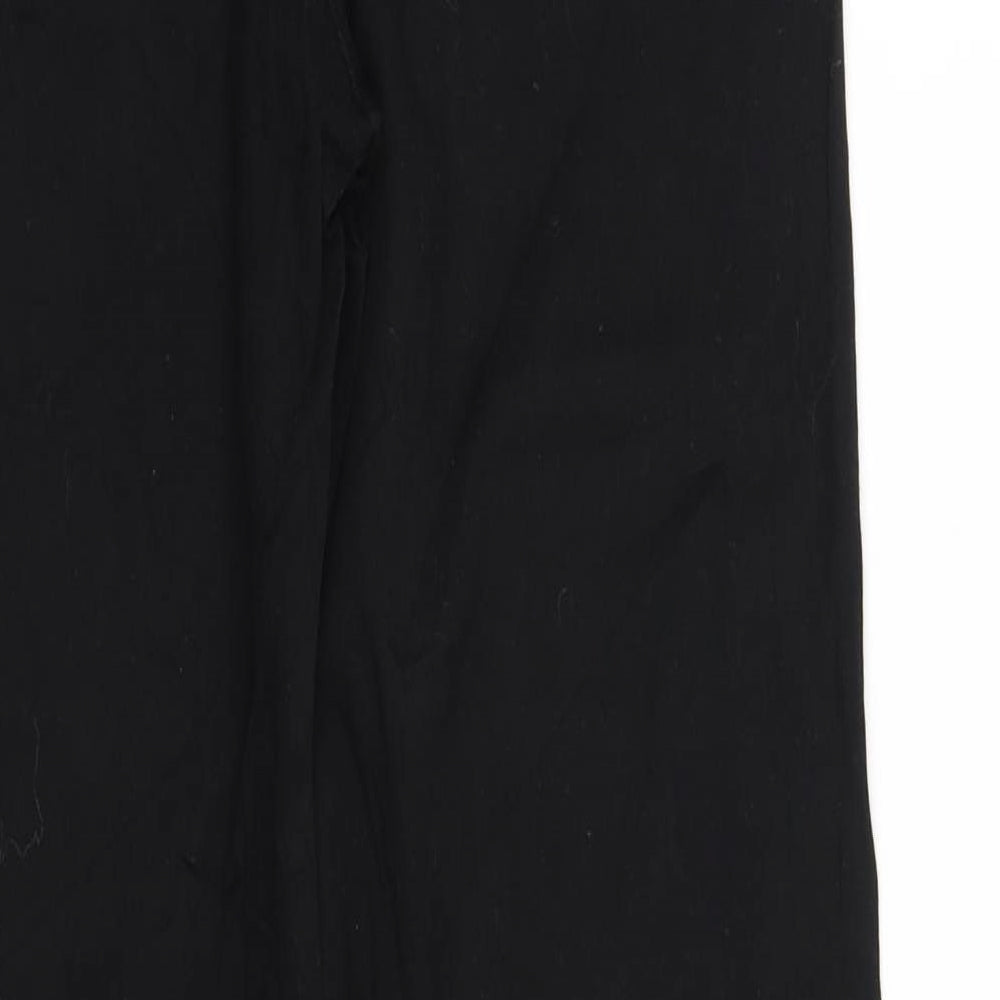 miss cherry  Womens Black   Trousers  Size 12 L35 in