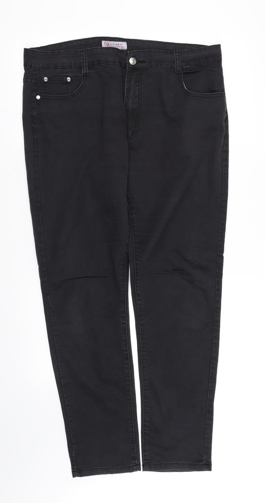 pre worn Womens Black   Trousers  Size M L34 in