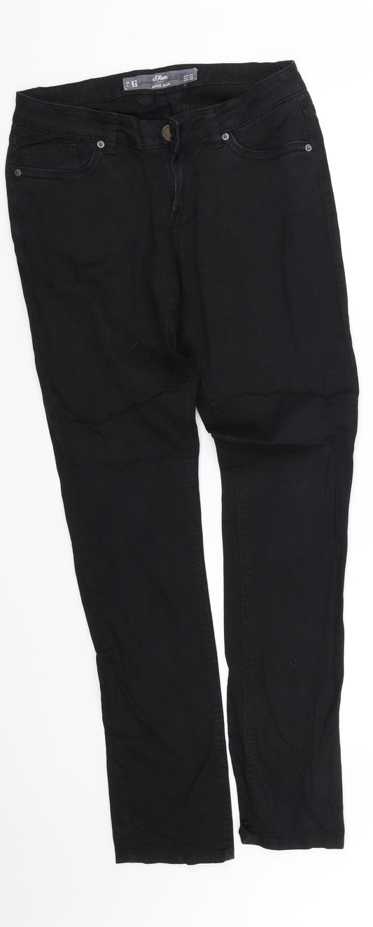 pre worn Womens Black   Trousers  Size S L32 in