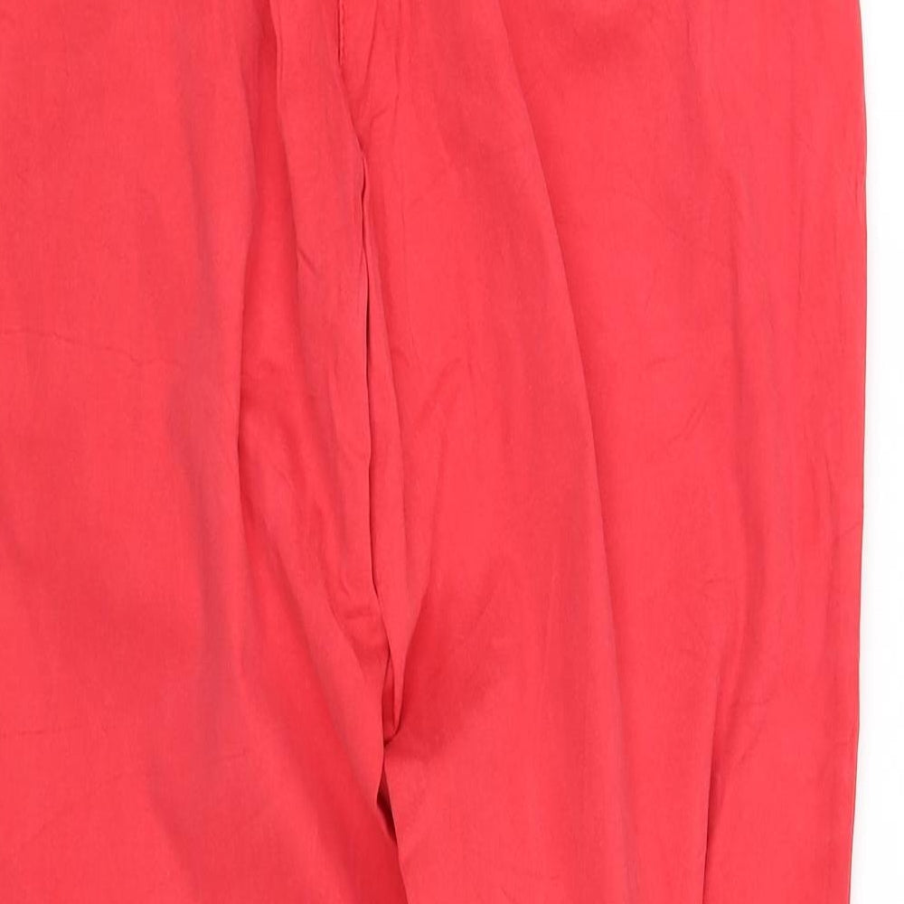 pre worn Womens Red   Straight Jeans Size 16 L35 in