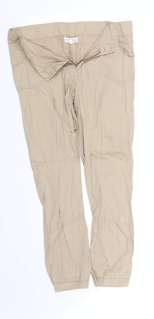 pre worn Womens Beige   Trousers  Size L L32 in