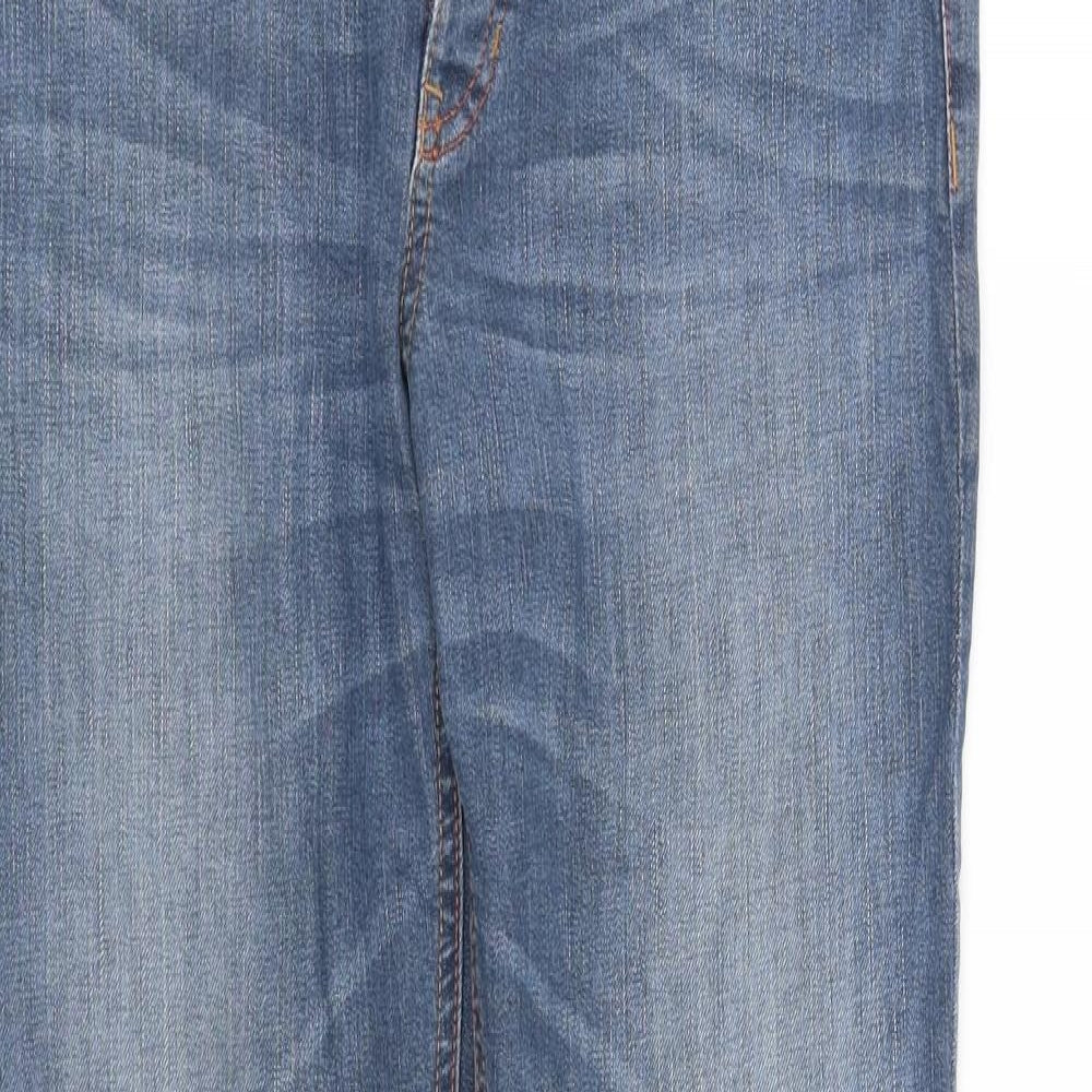 pre worn Womens Blue   Straight Jeans Size M L32 in