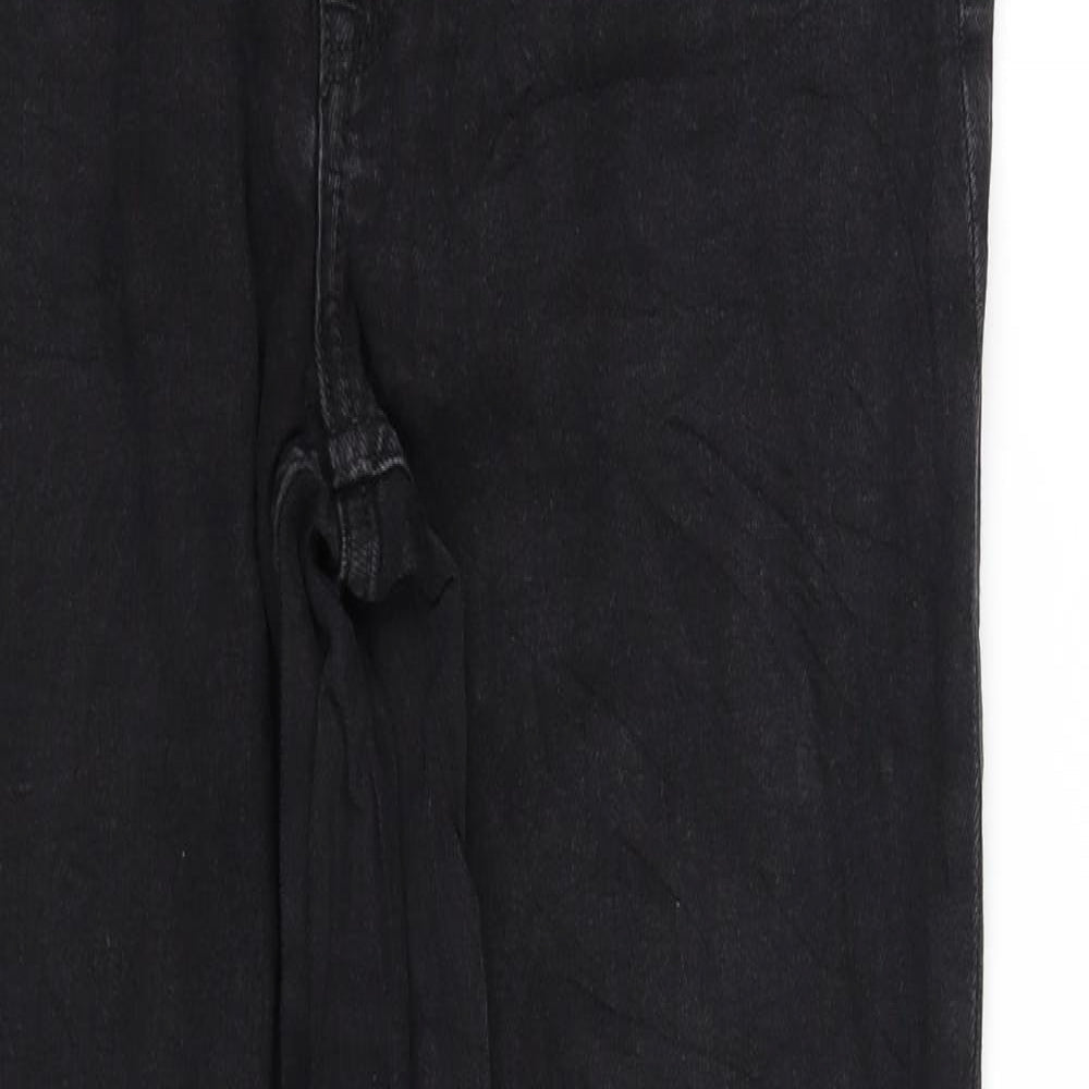 Divided Womens Black   Straight Jeans Size 12 L32 in