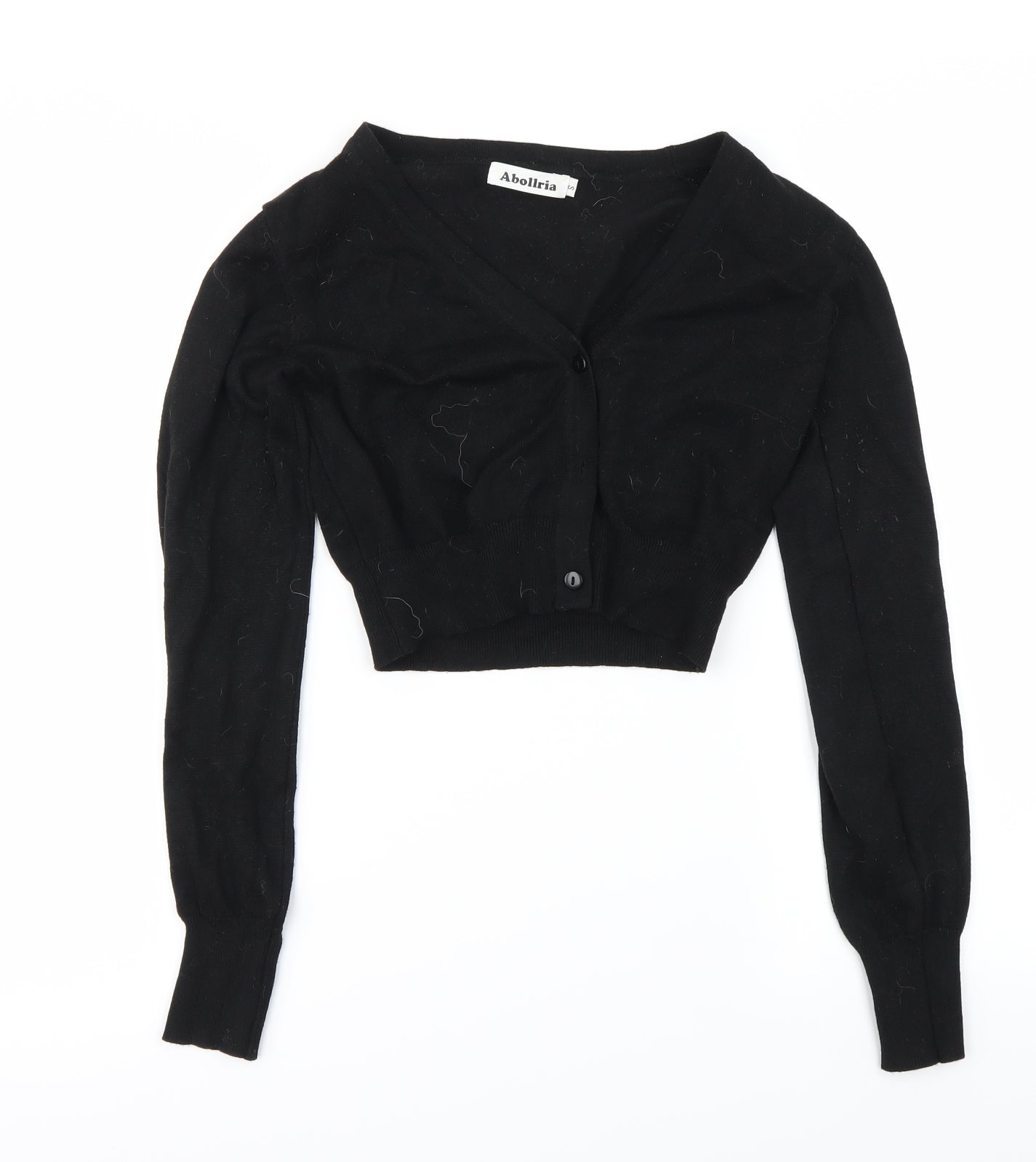 Abollria  Womens Black   Cardigan Jumper Size S