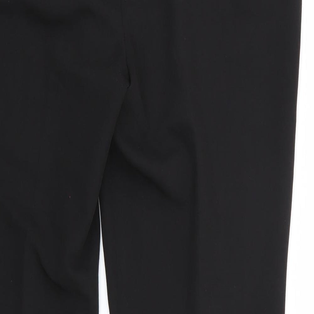Dorothy Perkins Womens Black   Carrot Trousers Size 12 L28 in