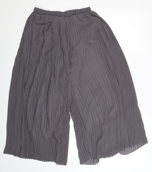 Preworn Womens Grey   Cropped Trousers Size 28 in L20 in
