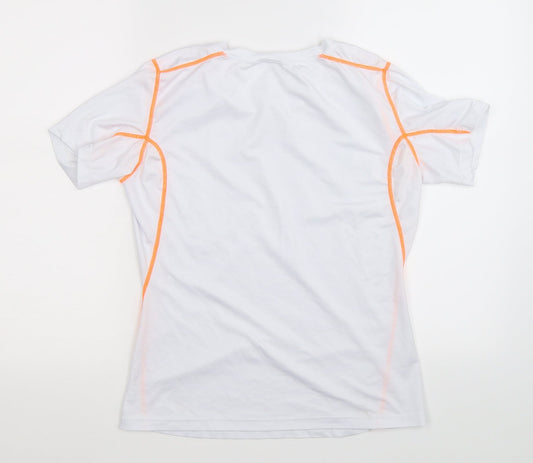 Preworn Womens White   Jersey T-Shirt Size XL