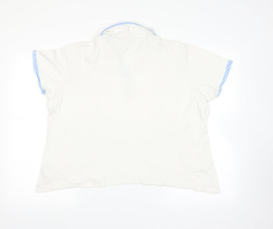isle Mens White    Polo Size XL