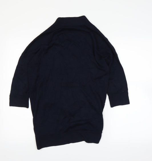 Wallis Womens Blue   Cardigan Jumper Size S