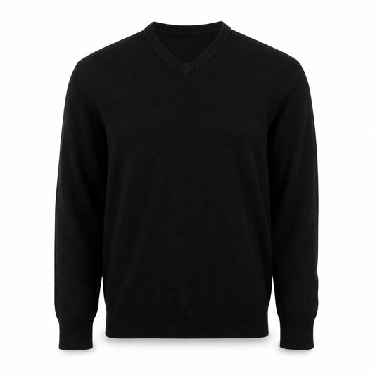 Easy Mens Black   Pullover Jumper Size M