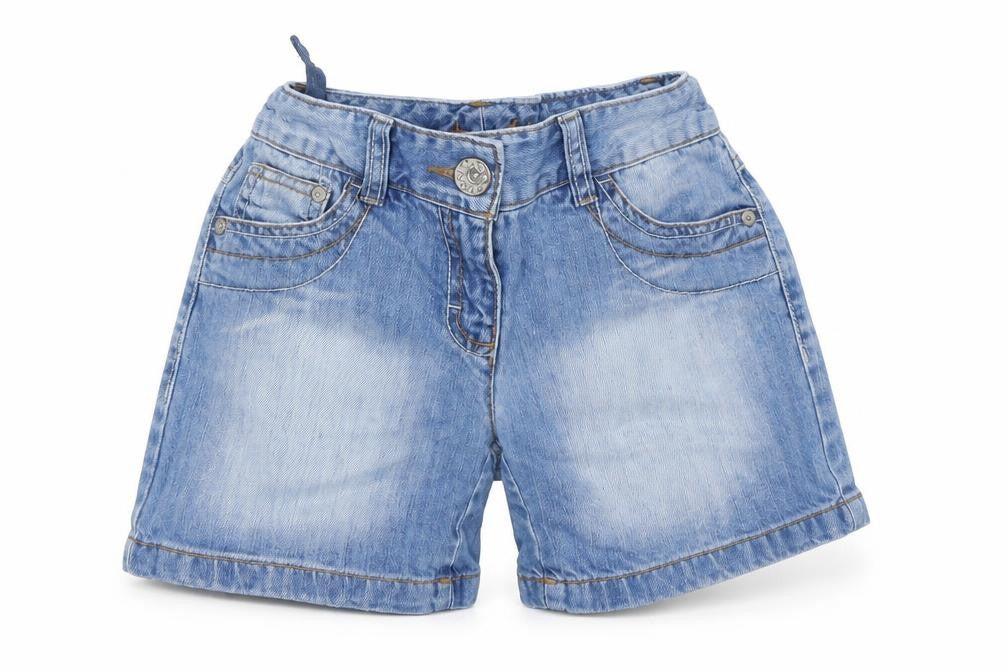 Next Girls Blue   Mom Shorts Size 7 Years