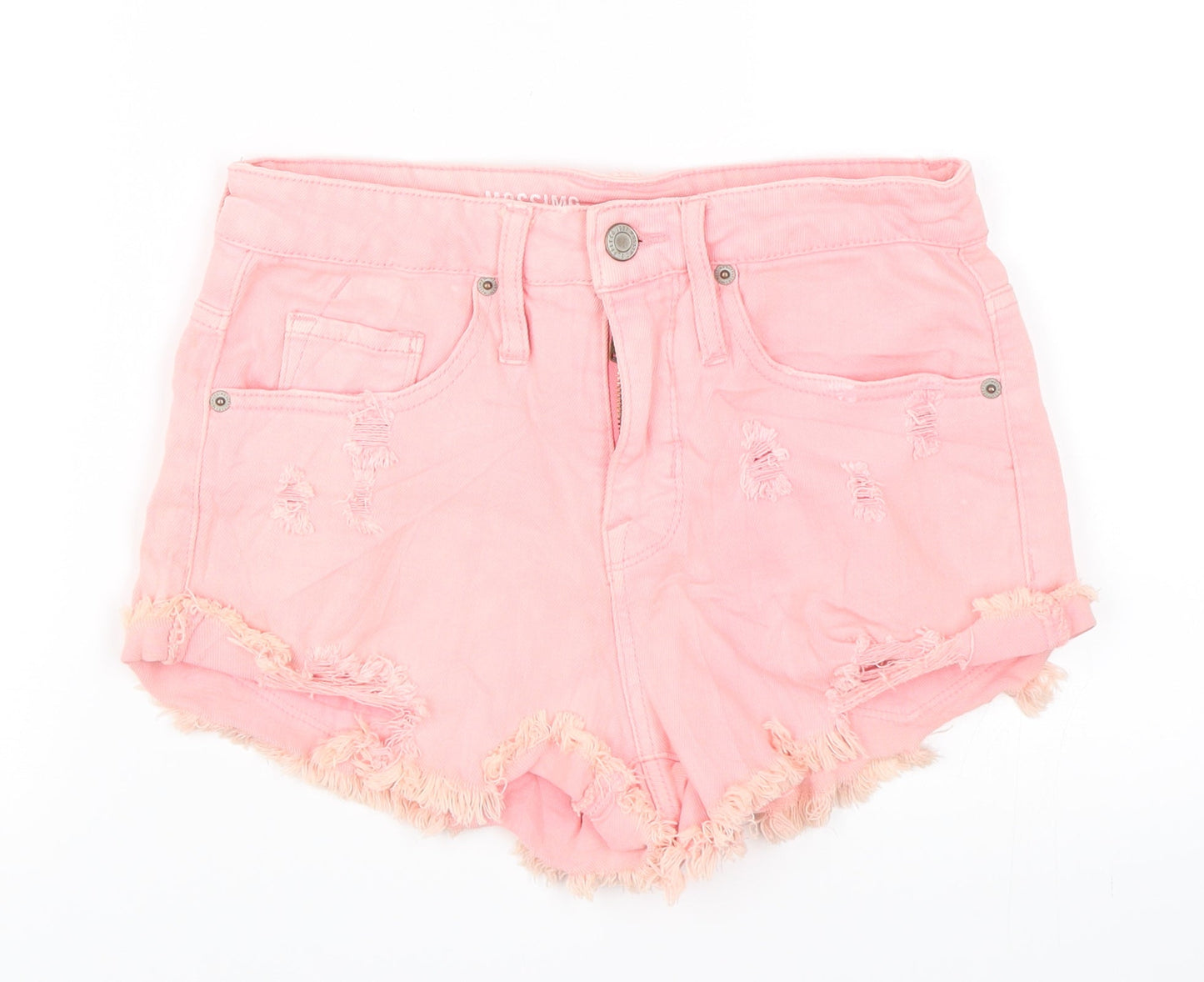 Preworn Womens Pink   Hot Pants Shorts Size 26 in