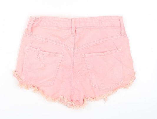 Preworn Womens Pink   Hot Pants Shorts Size 26 in