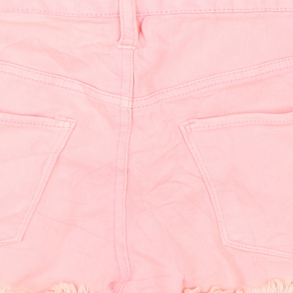 Preworn Womens Pink   Hot Pants Shorts Size 26 in