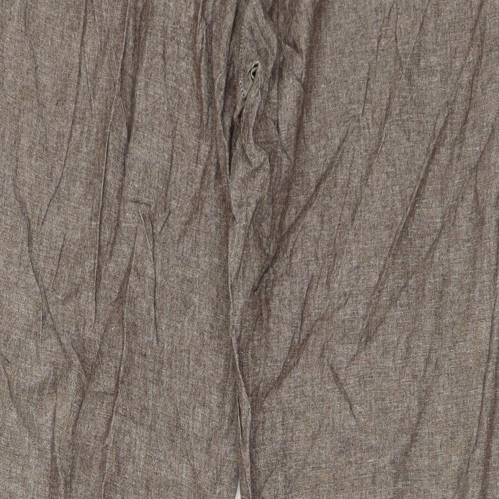 AMARANTO Womens Brown   Trousers  Size 16 L31 in