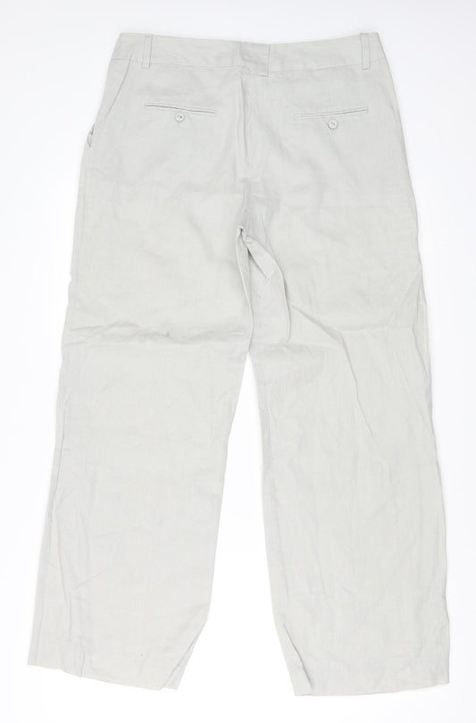 Derby Womens Grey   Trousers  Size L L29 in