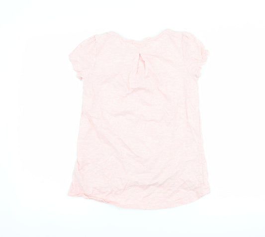 NEXT Girls Pink   Basic T-Shirt Size 11 Years  - girl