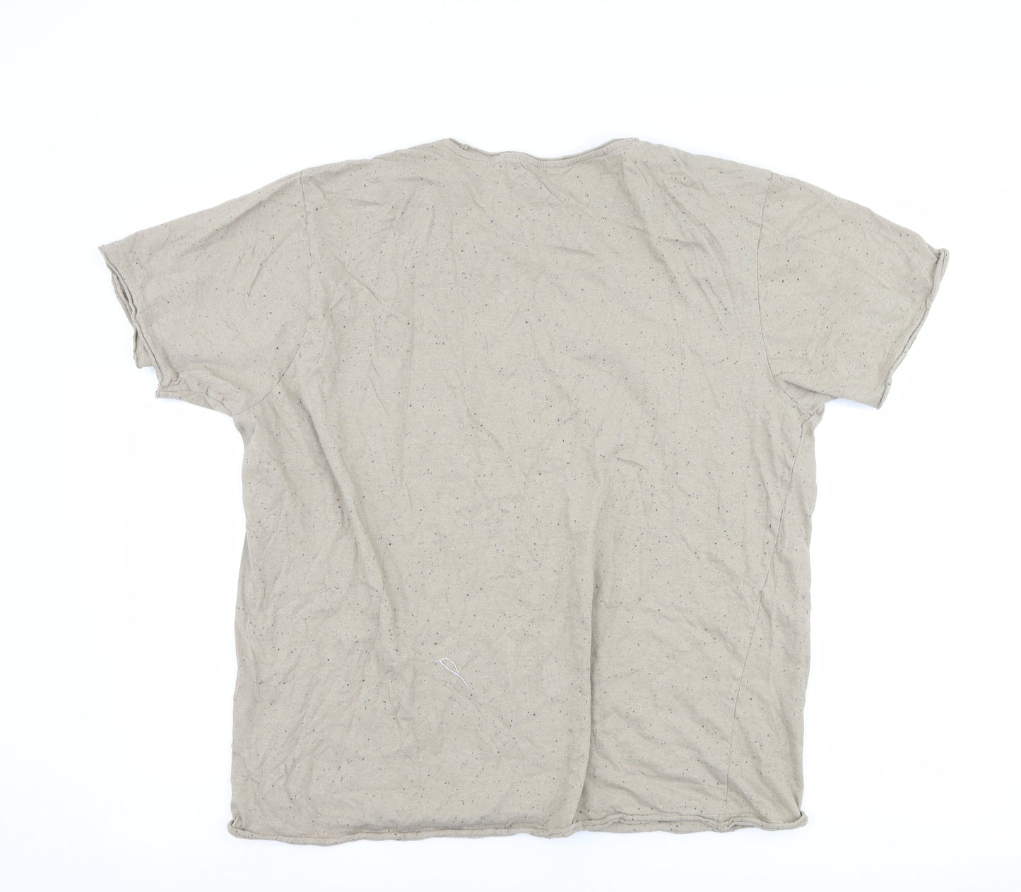 Fluid Mens Brown    T-Shirt Size 2XL