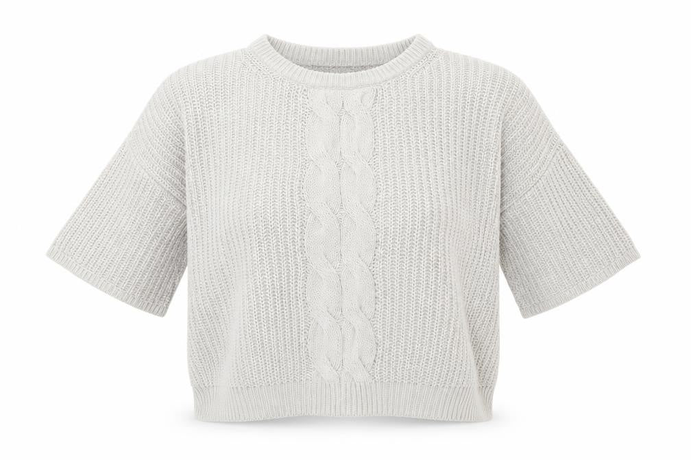 H&M Womens Beige  Knit Pullover Jumper Size L