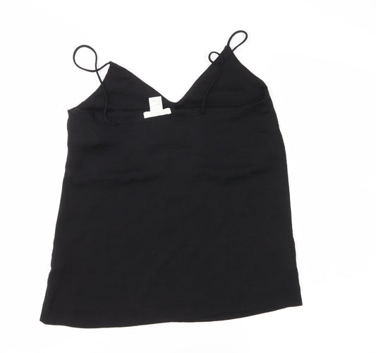 H&M Womens Black   Camisole Blouse Size 6