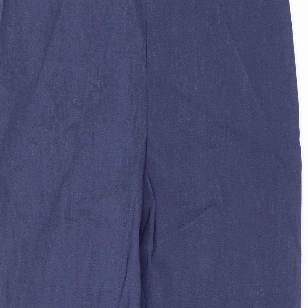 Dorothy Perkins Womens Blue   Trousers  Size 12 L24 in