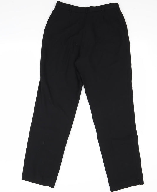 Marks and Spencer Womens Black   Trousers  Size 10 L28 in