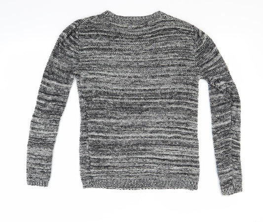 Cherry Couture Womens Grey   Pullover Jumper Size S