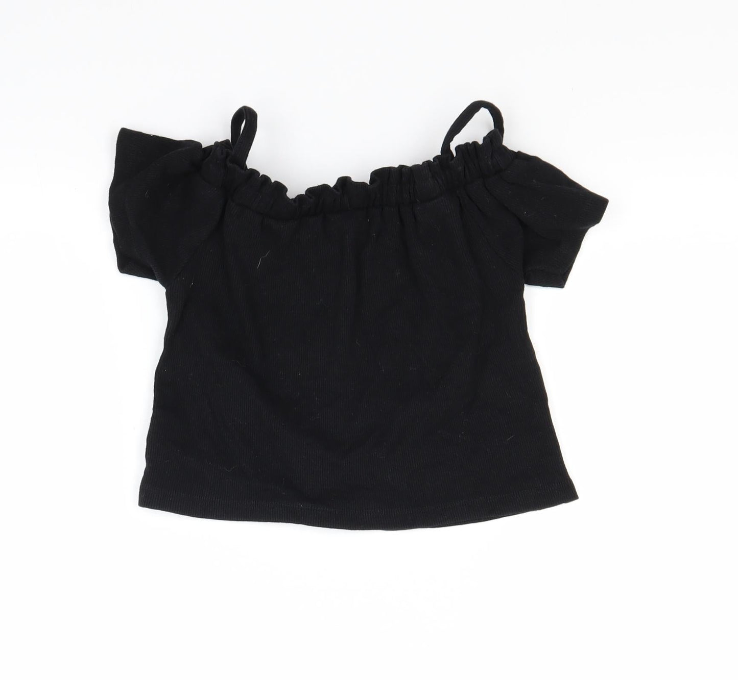 Primark Girls Black   Pullover Jumper Size 7-8 Years