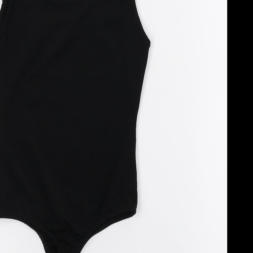 PRETTYLITTLETHING Womens Black   Basic Tank Size 6