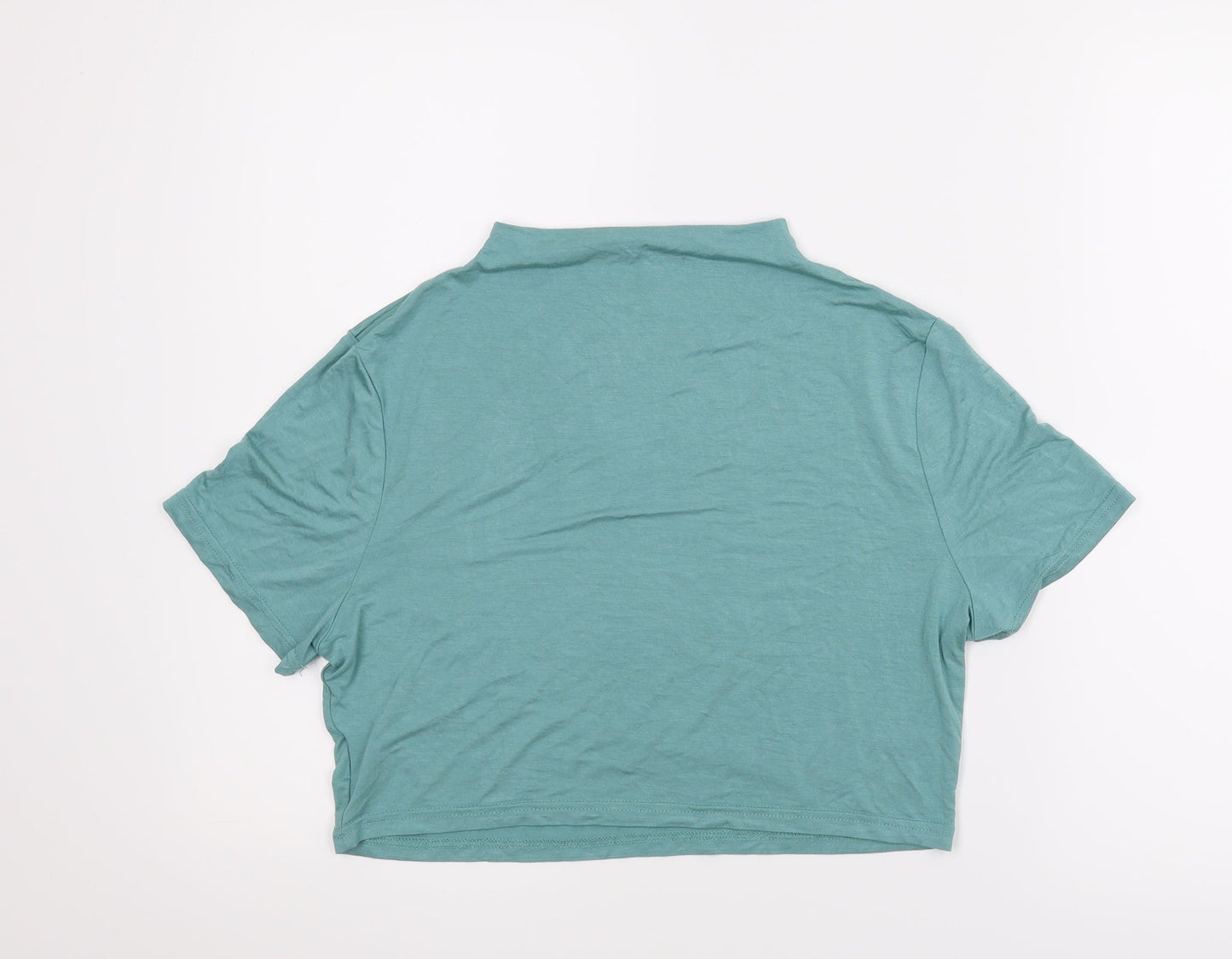 Shien Womens Green   Cropped T-Shirt Size M