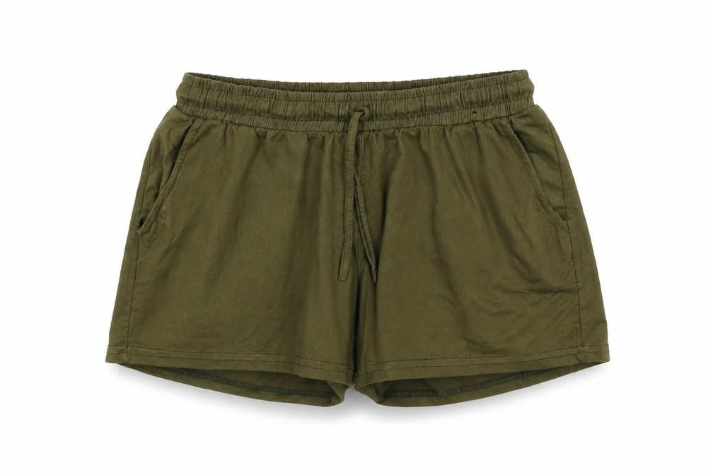Atmosphere Womens Green   Paperbag Shorts Size 10