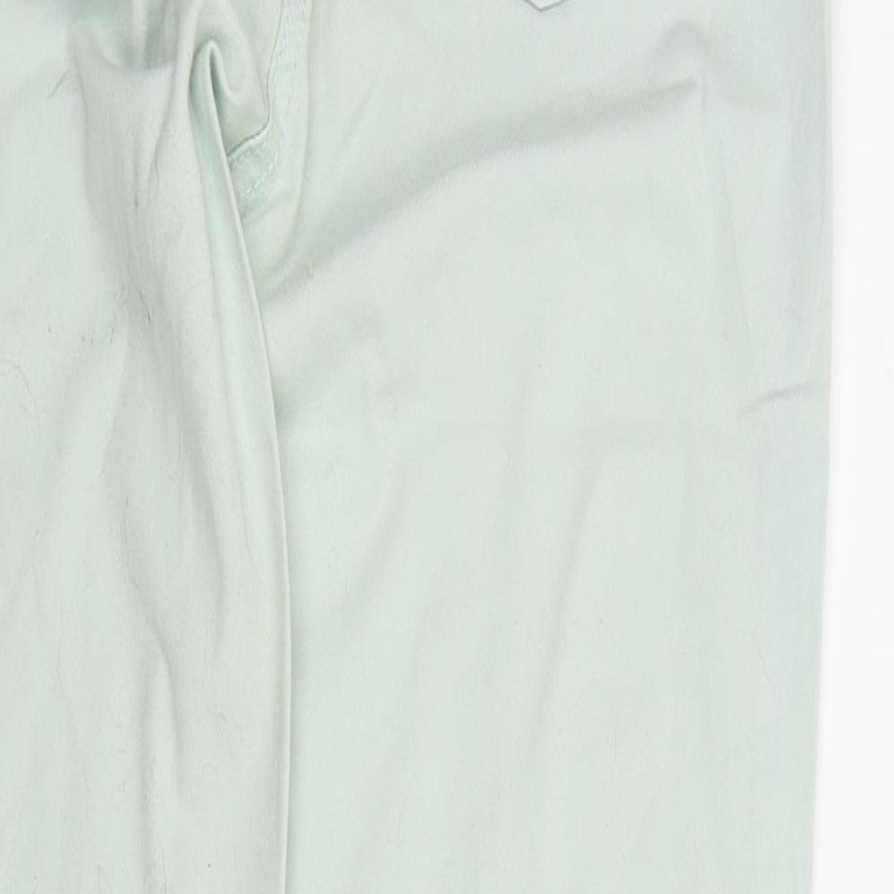 NEXT Womens Green   Chino Trousers Size 10 L26 in