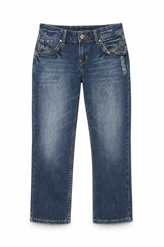 Cropp Mens Blue  Denim Cropped Jeans Size 30 in L20 in