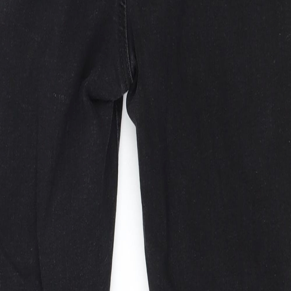 Denim & Co. Womens Black  Denim Skinny Jeans Size 10 L27 in
