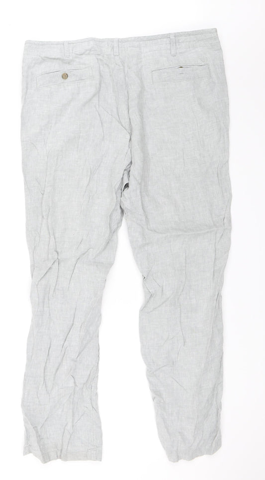 Blue Harbour Womens Grey   Trousers  Size 40 in L31 in