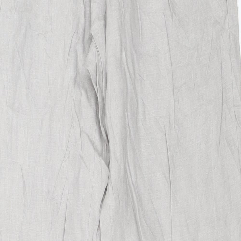 H&M Womens Beige   Trousers  Size 50 L33 in