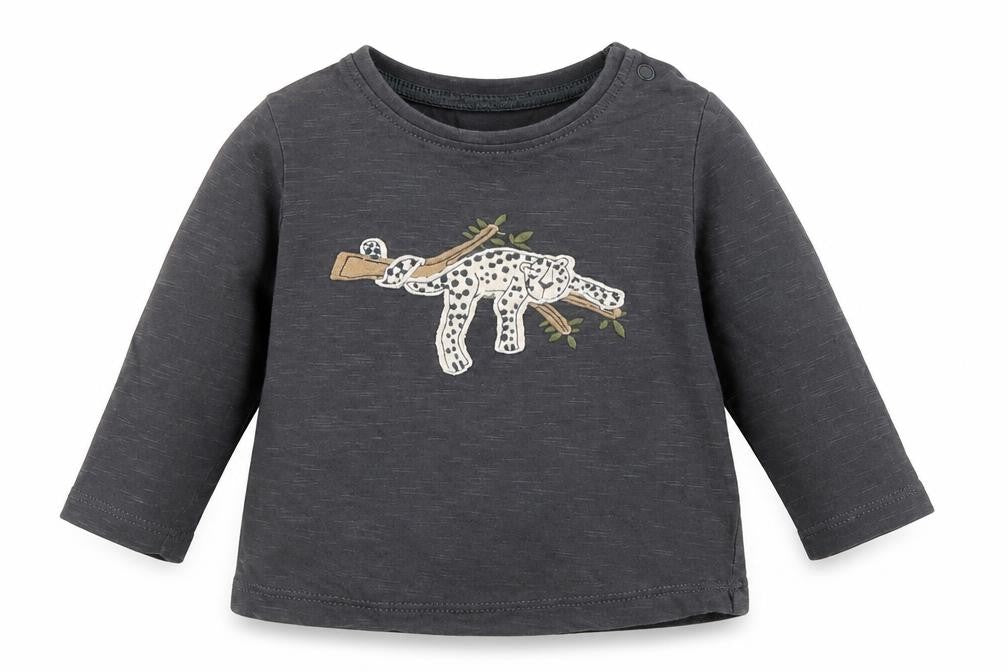 Next Baby Grey   Basic T-Shirt Size 3-6 Months