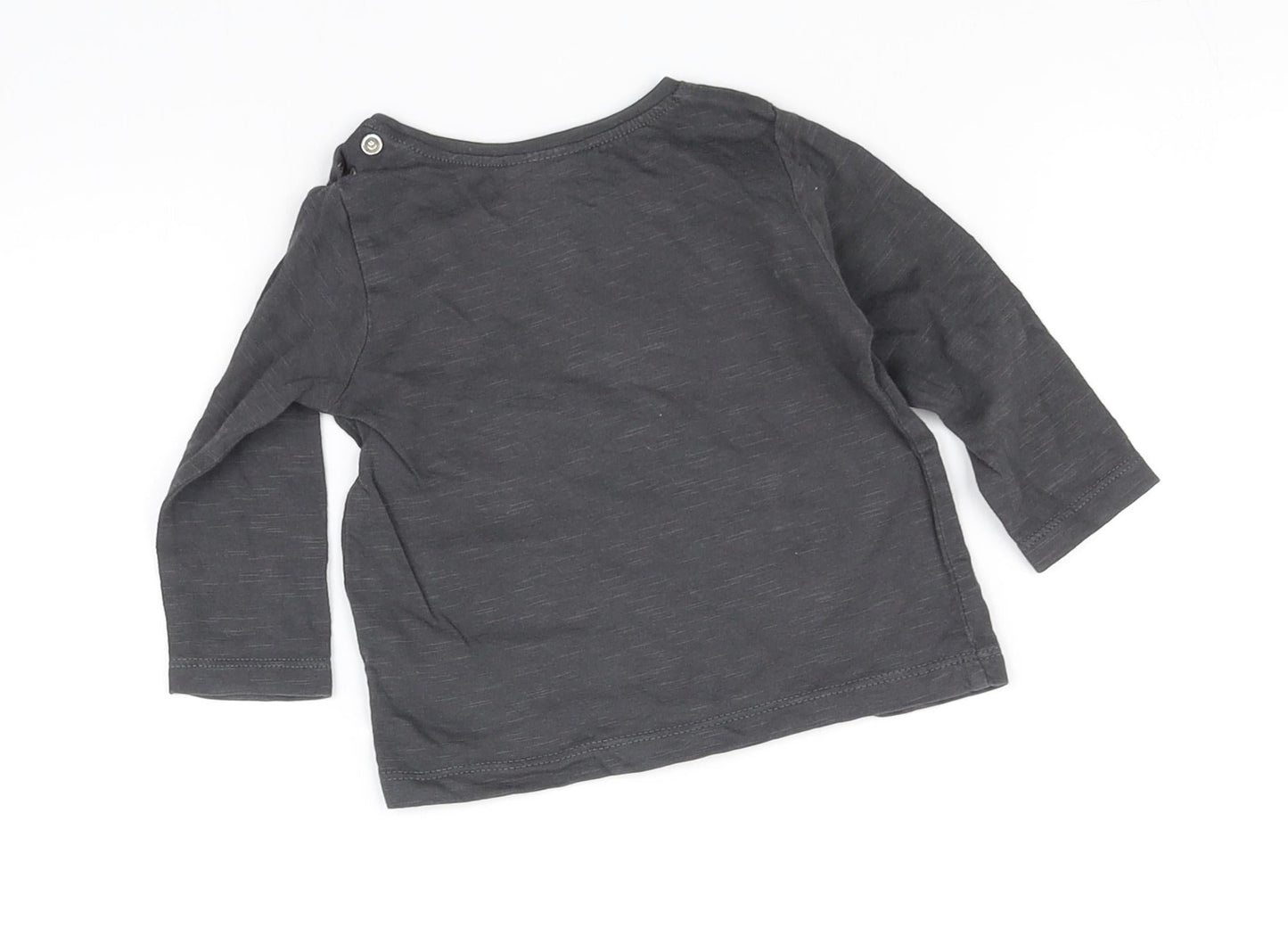 NEXT Baby Grey   Basic T-Shirt Size 3-6 Months