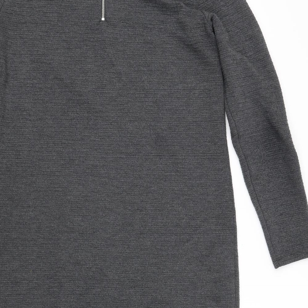 Jaqueline deYong Womens Grey   Fit & Flare  Size 12