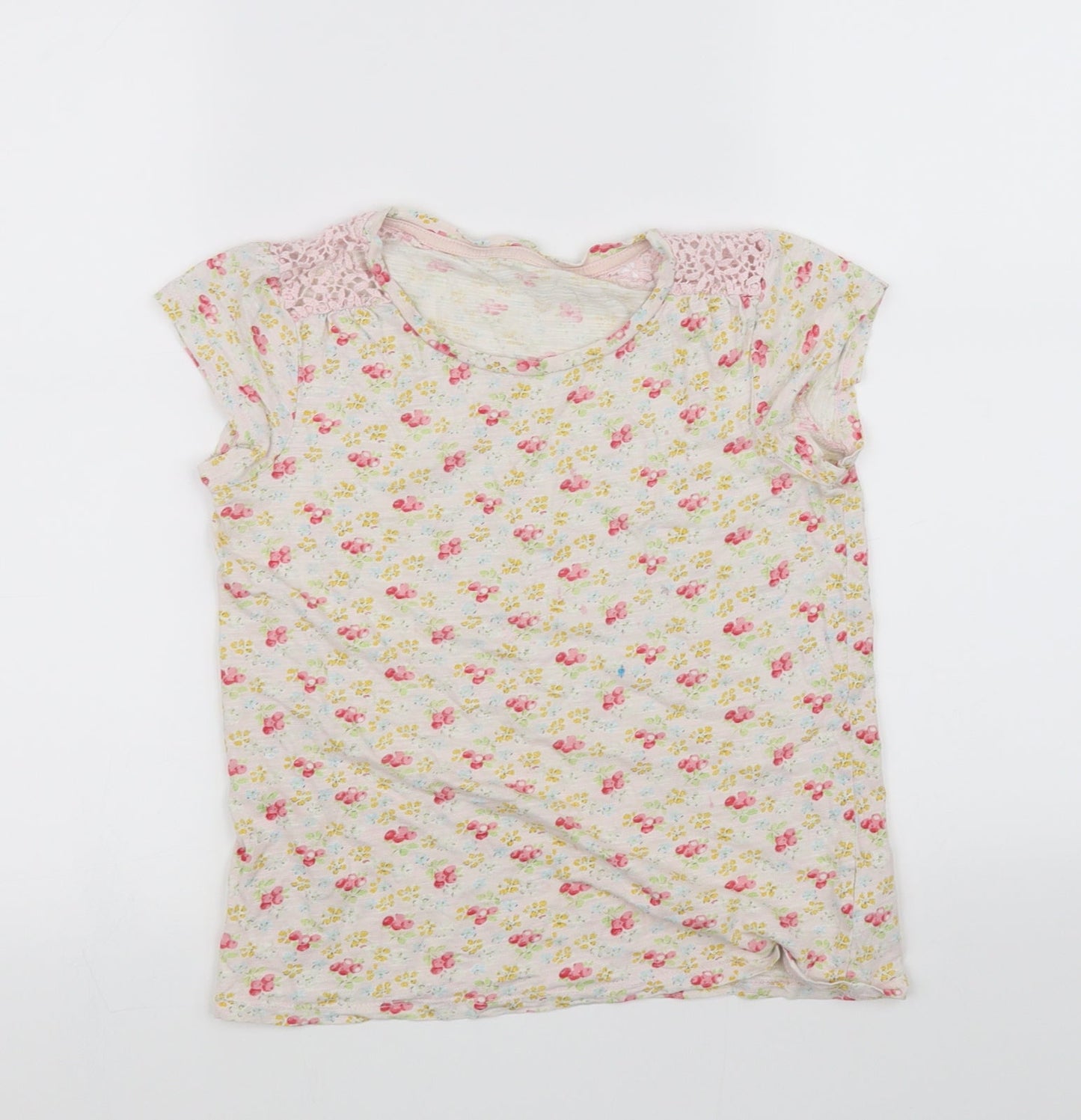 NEXT Girls White   Basic T-Shirt Size 11 Years