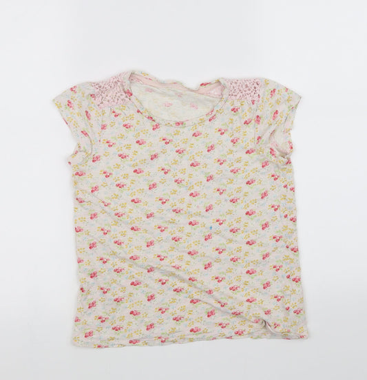 NEXT Girls White   Basic T-Shirt Size 11 Years