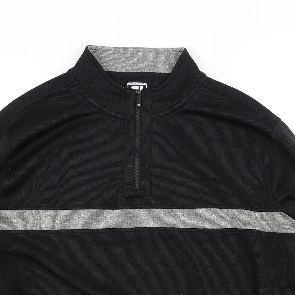 fj Womens Black   Pullover Jumper Size L