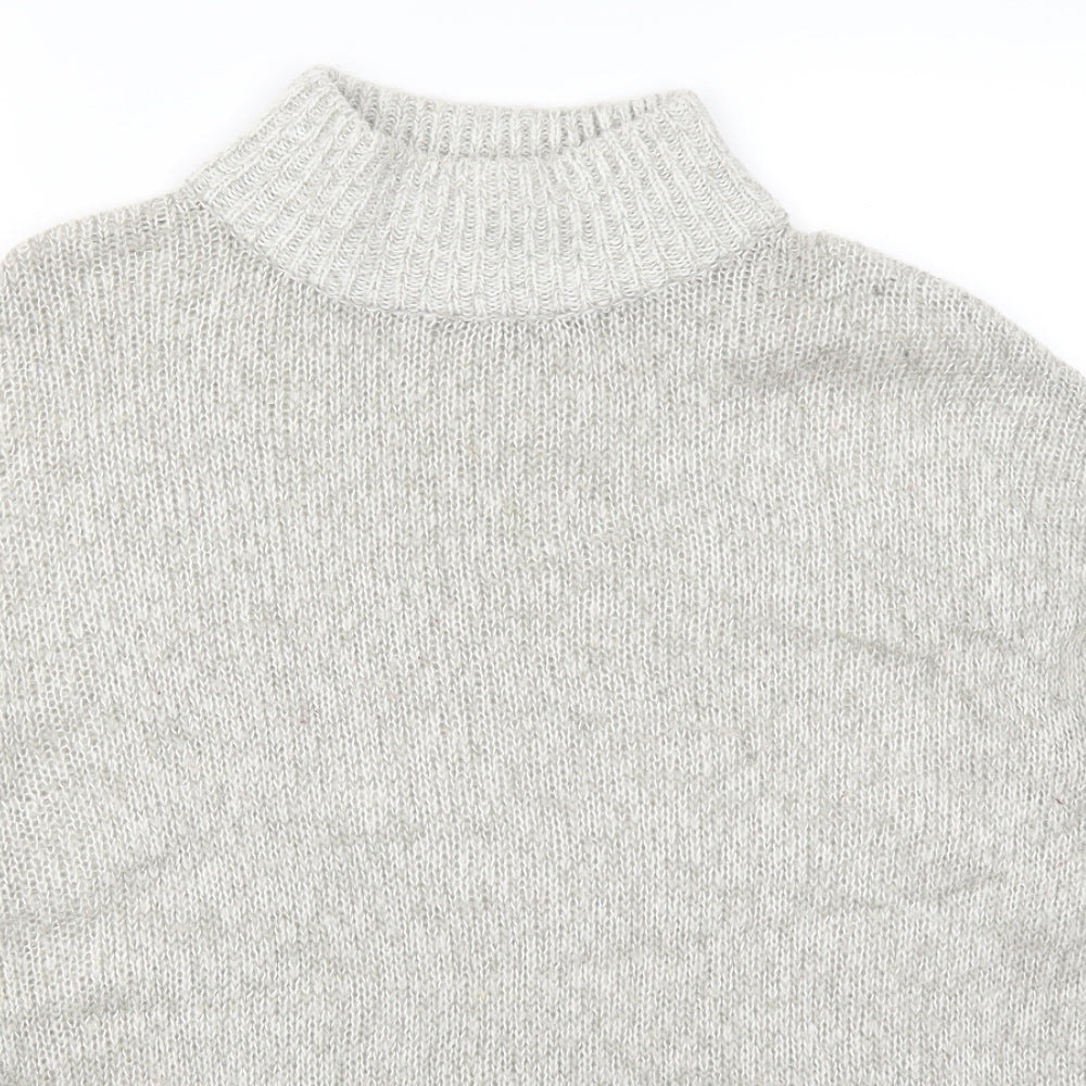 New Look Womens Grey   Pullover Jumper Size L