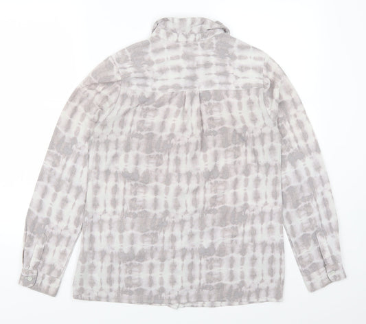 New Look Womens Purple   Basic Button-Up Size 10