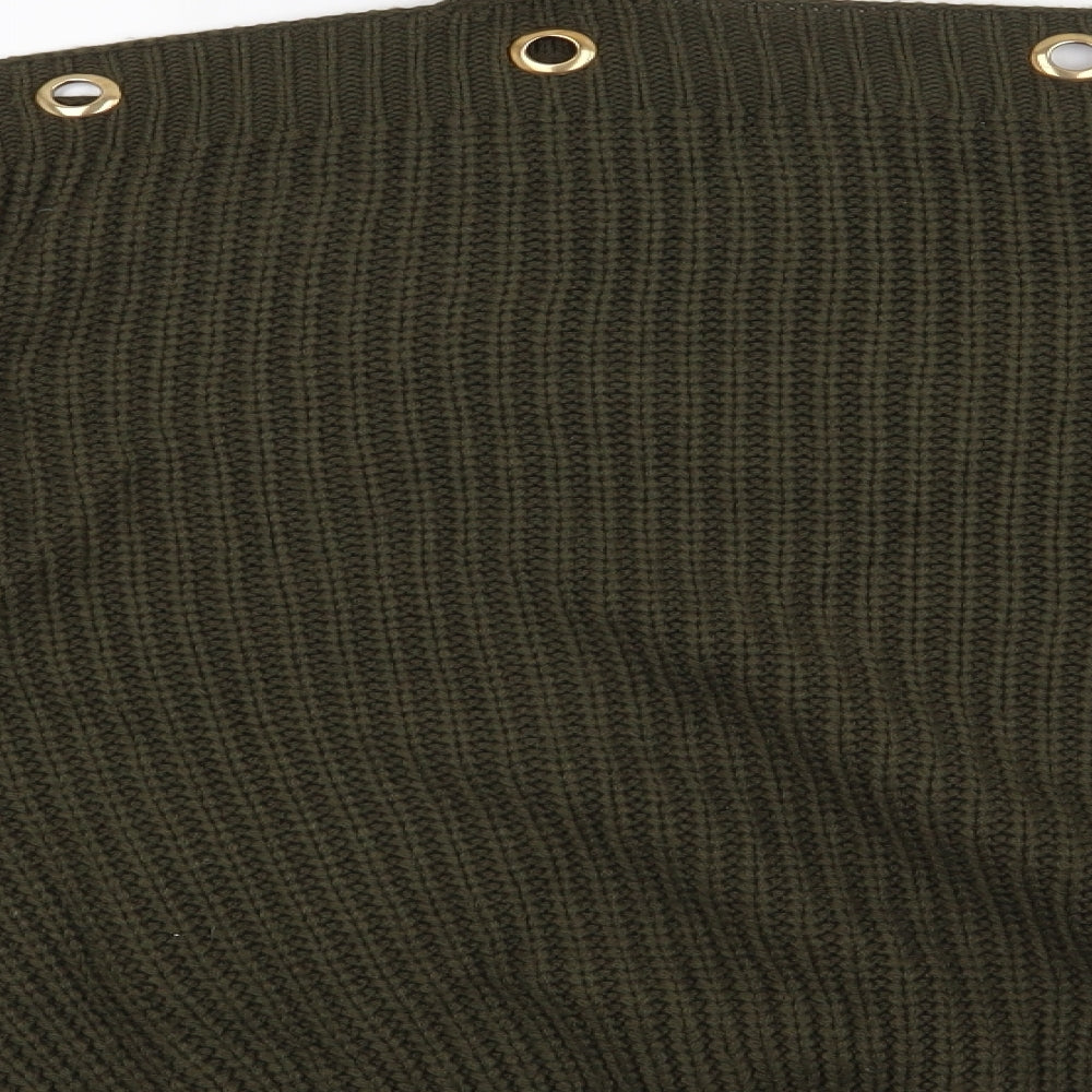 Preworn Womens Green   Pullover Jumper One Size
