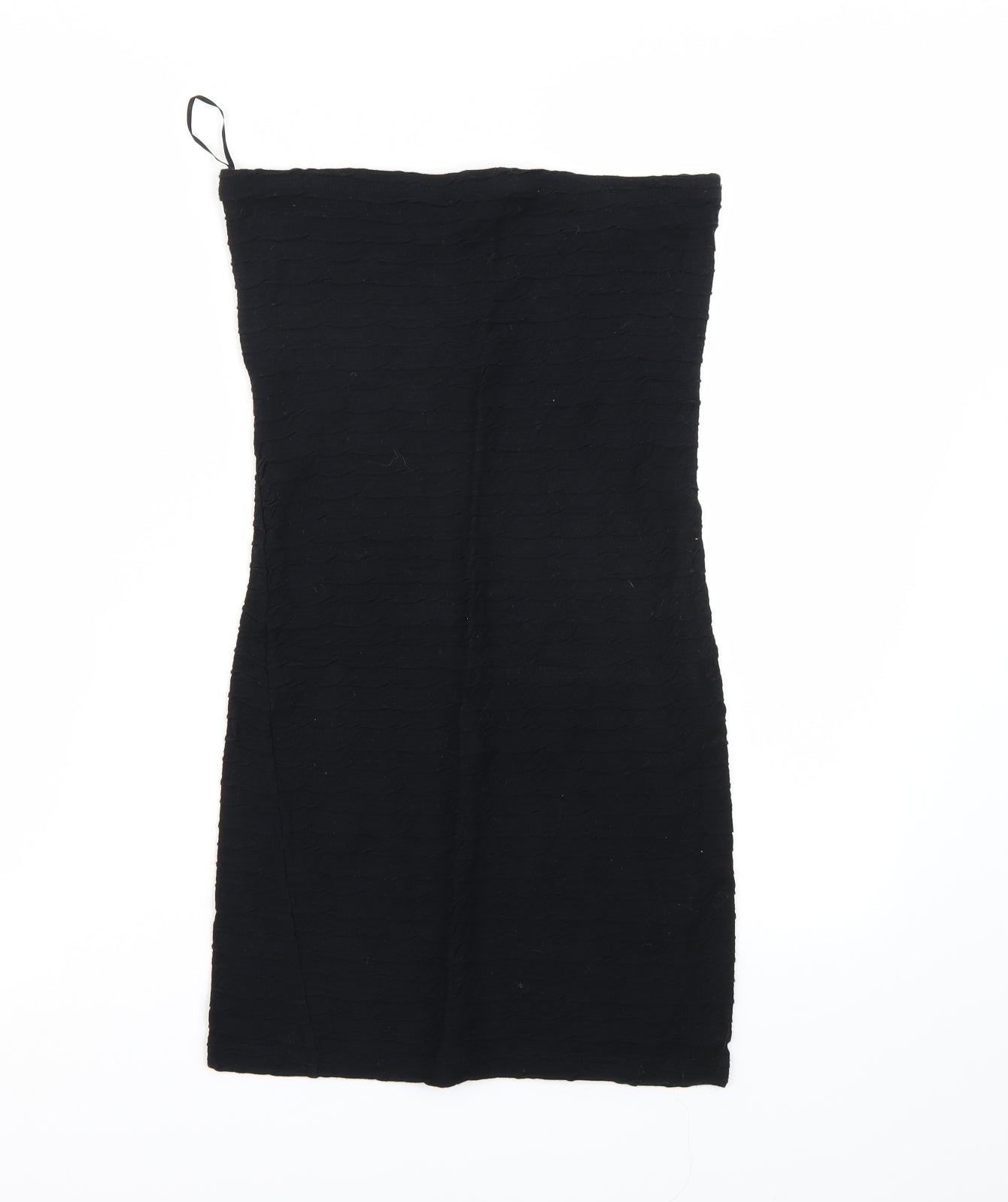 Topshop Womens Black   Straight & Pencil Skirt Size 10