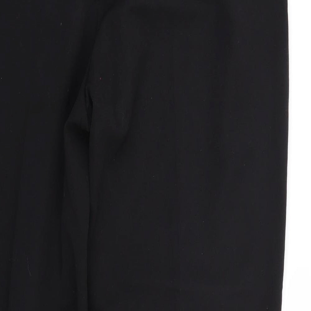 Marks and Spencer Womens Black   Trousers  Size 12 L28 in