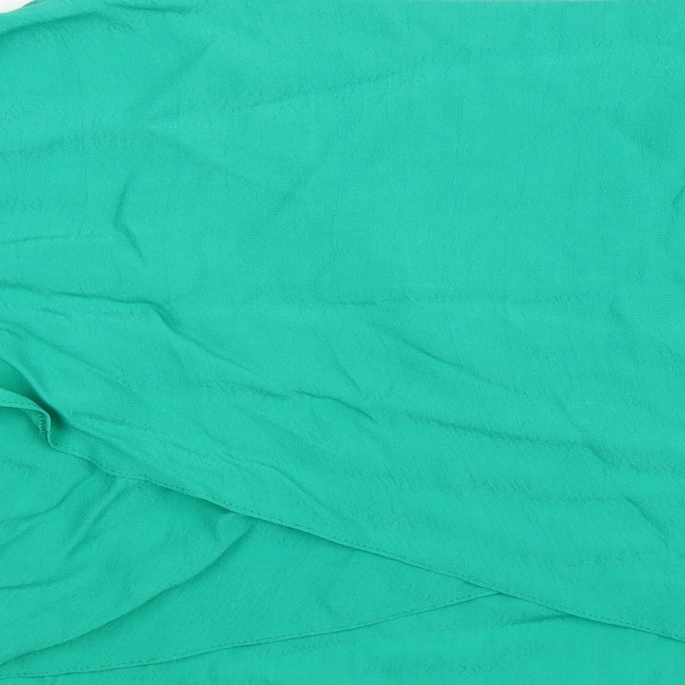 Topshop Womens Green   Basic Blouse Size 12