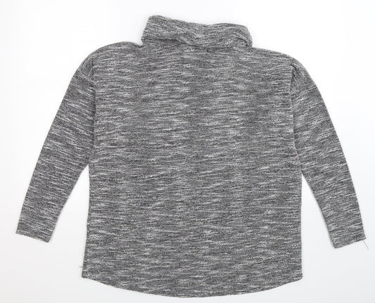 Quiz Womens Grey  Knit Pullover Jumper Size 14